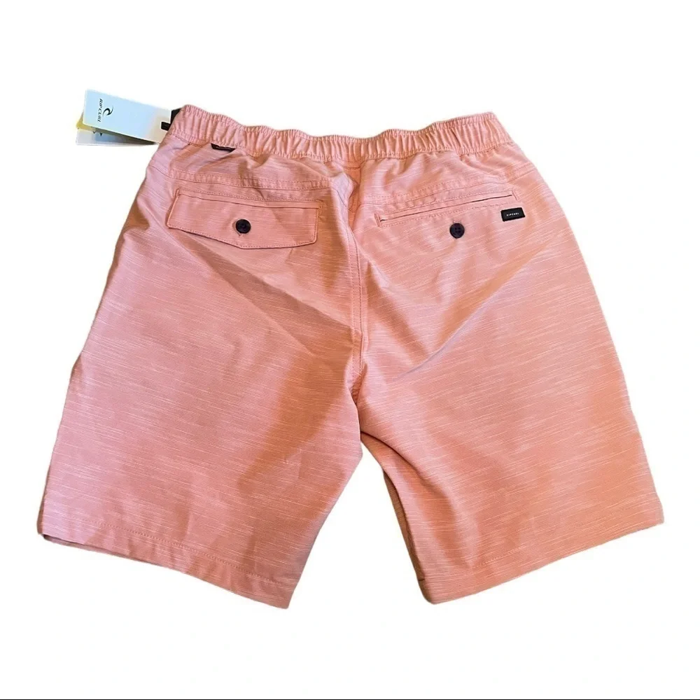 𝅺rip Curl Boardwalk Jackson Volley- washed peach